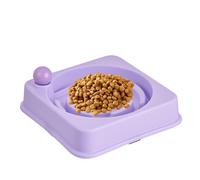 Dog Food Bowl, Slow Eating Dog Bowl - High-Strength Slow Feeder Cat Bowl Slow Feeder for Dogs - Slow Feeder Bowl for Puppies, Compact Slow Feeder for Cats for Pet Shops