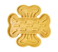 Dog Food Bowl Slow Feeder | Choke Protection Bowl for Pets - Slow Eater with Suction Cups | for Travel, Indoor and Outdoor Use, Employment Promotion, Training and Feeding