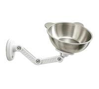 Dog Food Bowls Elevated Raised Stainless Steel Non-Slip Magnetic Dishes | Cat Water Dish for Multi-Pet Drinking Watering Outdoor Indoor Home House Travel Senior Puppy
