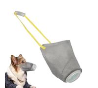 Dog Food Cover, Dog Pet Food Empty, Breathable Snout for Puppies, Reusable Mouth for Companion Dogs, Museum for Chi