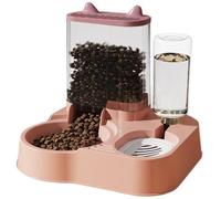 Dog Food Dispenser Automatic, Anti-Tip Pet Feeder Cat Food Container, Large Capacity Cat Bowl Food Storage Container, Automatic Feeder Pet Supplies for Dogs Cats
