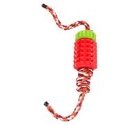 Dog Food Dispenser Toy, Dog Enrichment Toys, Multifunctional Food Dispenser Puppy Teether Slow Feeder Improves Pets Digestion for Medium Small Breed