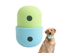Dog Food Dispenser Toy,Dog Silicone Teething Cleaning Ball - Pet Supplies, Interactive Pet Enrichment Toy For Slow Feeder Training Playing