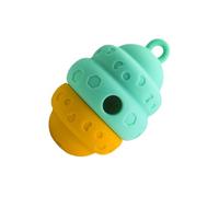 Dog Food Dispenser Toy - Interactive Dog Toys | Slow Dog Feeding Toy | Pet Snuffle Rolling Game for Teething Foraging Silicone Boredom Relieving Chewing Needs Hot Weather Crate Training
