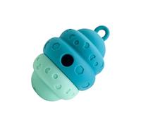 Dog Food Dispenser Toy - Slow Feeder Dog Toy - Chew-Proof Silicone Senior Pet Snuffle Game for High-Energy Puppy Foraging Teething Scent Work Training