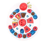 Dog Food Puzzle Toys - Interactive Slow Feed Dog Training Bowl - Mental Food Dispenser Enrichment Dog Food Dispenser Non-Slip Puzzle Toys