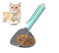 Dog Food Scoop - Folding Kip Scoop, Pet Food Measuring Cup for Pets | Pet Supplies Pet Food Scoop with Measuring Line for Dogs, Puppies, Cats, Comfortable Handle Food Scoop for Rice, Flour, Soy, Grain
