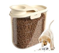 Dog Food Storage Airtight Container for Transparent, Dustproof and Anti-Law Protection, Large Capacity with Water Resistant Design, Pet Tray