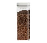 Dog Food Storage | Transparent Sealed Jar,Leakproof Cat Treat Storage for Dried Fruit Coffee Beans Nuts, Grain Sealed Jar