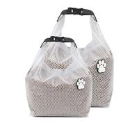 Dog Food Travel Bag,Dog Food Travel Container 2 Pack,Waterproof Travel Dog Food Container3.3 Ib/2.6 Ib,Dog Food Travel Container,Perfect for Camping Trip,Dog Boarding, Weekend Getaways and Travel