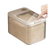 Dog Food Treat Dispenser - Sealed Storage Container, Pet Kibble Keeper | Large Capacity Big Bag Holding Power, Airtight Seal Locking Lid for Freshness Protection for A Rabbit Horse Animal Feed Item