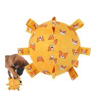 Dog Football Toy, Incredible Dog Toy, Dog Ball with Straps, Interactive Chew Toys for Small Medium Dogs, Squeaky Ball Toy for Puppy