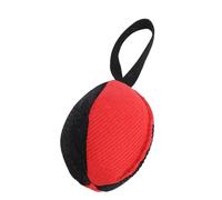 Dog Football Toys, Interactive Dog Ball Toys, Anxiety Relief Rugby Balls Toy for German Shepherd Belgian Malinois, Stimulating Pets Energy and Motivation (Black+Red)
