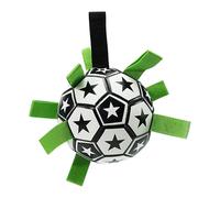 Dog Football with Lanyards | Fun Ball for Dogs - Interactive Puzzle Football Game | For Water Exercise, Training, Report Game, Yard, Pool, Party