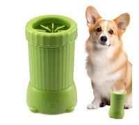 Dog footWasher - 16.5 x 10 x 9.5 cm Pet Paw Cleaning Device with USB Power, Smart Automatic Gentle Washing Cup, Portable Grooming Tool | Puppy Kitten Hiking Traveling Footbath, for Home Car Outdoor