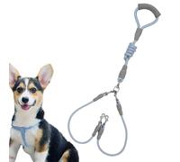 Dog for Medium Dogs, Double Head Nylon Rope | 1.5 m Nylon with Comfortable Handle | for Medium Large Dogs and Puppies Walking Hiking Jogging Training Co