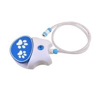Dog Fountain Step on Convenient Soft Hose Paw Waterer