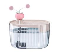 Dog Fountain Water Bowl 1.8L Automatic Quiet USB Rechargeable Quiet
