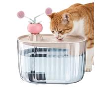 Dog Fountain Water Bowl Quiet 3 Modes Automatic Large Capacity 1.8L