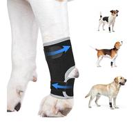 Dog Front Leg Brace - Hock Joint Compression Wrap Providing Stability for Dog for A rthritis, Joint Discomfort Aid in Wound Care and Recovery - Dog Wrist BracePreventing Injuries, Sprains (L)