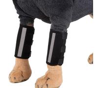 Dog Front Leg Braces with Reflective Straps Super Supportive Dog Elbow Protector Pet Front Leg Wrist Carpal Wrap Support Help,Prevent Leg Injuries Sprains Arthritis (Large(16.5cm*22cm/6.49*8.66inch))