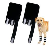 Dog Front Leg Splint Support - Adjustable Foreleg Stabilizer Wrap for Injury Prevention and Recovery Protection, Reflective Compression Sleeve Design for Enhanced Safety and Mobility Support