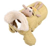 Dog Full Body Winter Wear 2 Leg Thermal Outfit Bright Color Coat With Full Coverage For Pet Cold Weather Walking Hiking Pet Cotton Coat