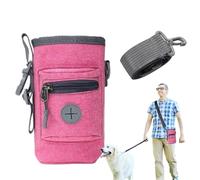 dog fun bag puppy training bag puppy training bag pickup bag large capacity integrated kibble bag dispenser dog walking bag bag dispenser bag with strap