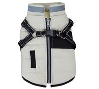Dog Furry Plain Furry Vest For Large Dogs Soft Solid Color Apparel Thick Vest Coat Pullover Winter Pajamas Pet Harness