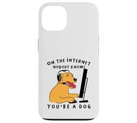 Dog Gamer On the Internet, Nobody knows You're a Dog Case for iPhone 13
