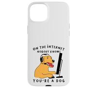 Dog Gamer On the Internet, Nobody knows You're a Dog Case for iPhone 15 Plus