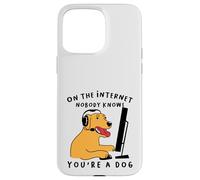 Dog Gamer On the Internet, Nobody knows You're a Dog Case for iPhone 15 Pro Max