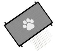 Dog Gate Large Folding Net Barrier with Secure Enclosure | Telescopic Door For Pets Indoor Games Rest Security Stairs Doors Corridors