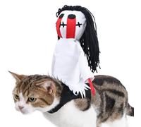 Dog Ghost Saddle Costume | Pet Costumes Halloween Dress-Up,Dog Halloween Cosplay, Pet Ghost Riding Outfit, Stylish Novelty Halloween Pet Dress-Up for, Festival