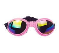 Dog Glasses - Clear Lens Protection, Adjustable Strap , Tinted Sun Protection | Component for Secure Fitting Shade Unit for Sunny Summer Days, Motorcycle