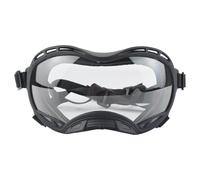 Dog Goggles Pet Glasses Big Dog UV-resistant Windproof Sunglasses Outdoor Motorcycle Goggles Stylish Dogs(Black-clear,M)