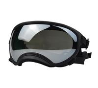 Dog Goggles,Pet Sunglasses Medium And Large Dogs Cool Waterproof Windproof Snowproof UV Sun Sunglasses Dog Goggles(GReY,M)