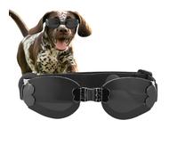 Dog Goggles - Puppy Sun Goggles Foldable | Foldable Anti-Glare Pet Shade with Adjustable Strap for Skiing Seaside Mountaineering Plateau Cycling