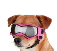 Dog Goggles Small Breed - UV Wind Protection Puppy Eye Wear with Adjustable Strap,Dog Goggles Extra Small Breed,for Walking Running Hiking Road Trip Travel