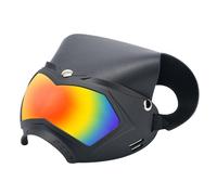 Dog Goggles, Windproof UV Puppy Sunglasses Hat with Adjustable Strap, Dog Eye Protection Suitable for Dogs, Protect Pet's Eyes for UV, Wind, Dust, and Fog