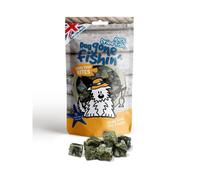 Dog Gone Fishin' 100% White Fish Bites Dried Dog Treats - 75g