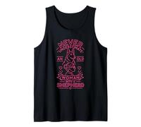 Dog Granny Never Underestimate an Old Woman German Shepherd Tank Top