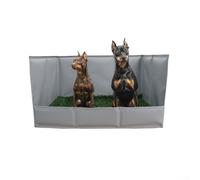 Dog Grass Pad,with Tray, Foldable High Wall Pee