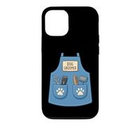 Dog Groomer Cute Pet Lover Apron Costume Paw Case for iPhone 12/12 Pro