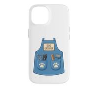 Dog Groomer Cute Pet Lover Apron Costume Paw Case for iPhone 14