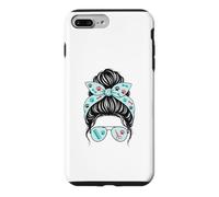 Dog Groomer Messy Bun Puppy Stylist Grooming Salon Dog Spa Case for iPhone 7 Plus/8 Plus