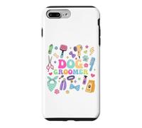 Dog Groomer Puppy Stylist Grooming Salon Funny Dog Spa Case for iPhone 7 Plus/8 Plus