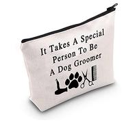 Dog Groomer Survival kit Makeup Bag Pet Grooming Gift It Takes A Special Person to Be A Dog Groomer Cosmetic Bag Gift for Dog Stylist Dog Salon Gift (U.SpecialGroomer)