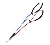 Dog Grooming Adjustable Cable Clips Double Noose Ropes for Dogs Cats Table Bath Tub(Large)