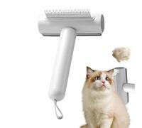 Dog Grooming Brush, Hair Brush for Dogs and Cats with Hair Remover | Stainless Steel Tangle Remover for All Sizes of Pets